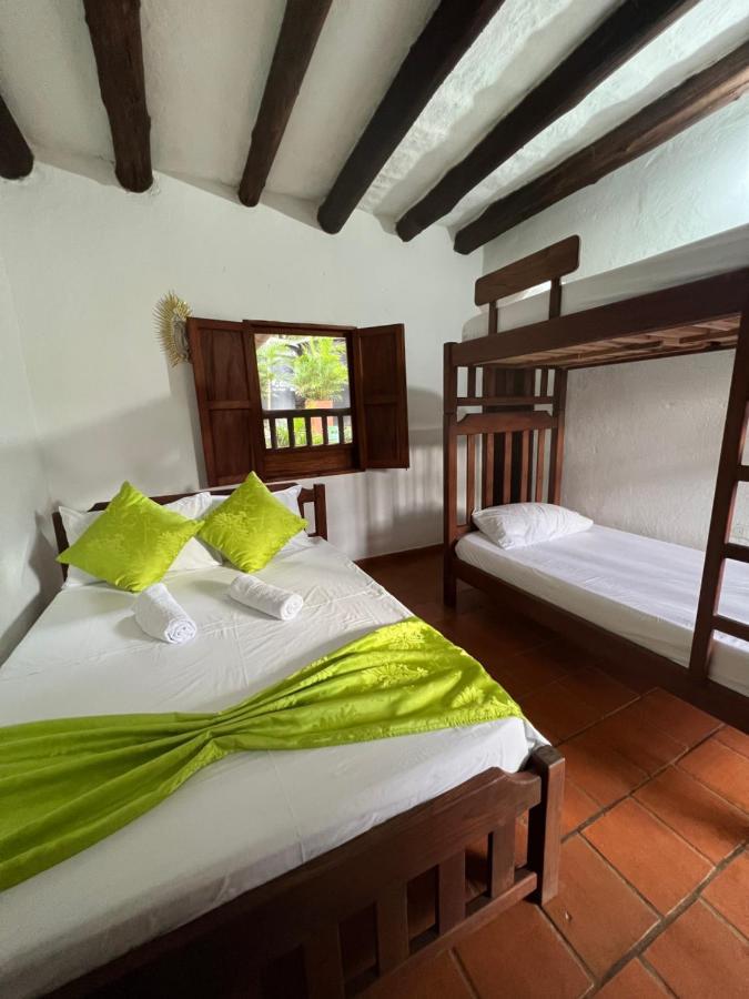 Hostal Villa San Rafael Barichara Kültér fotó