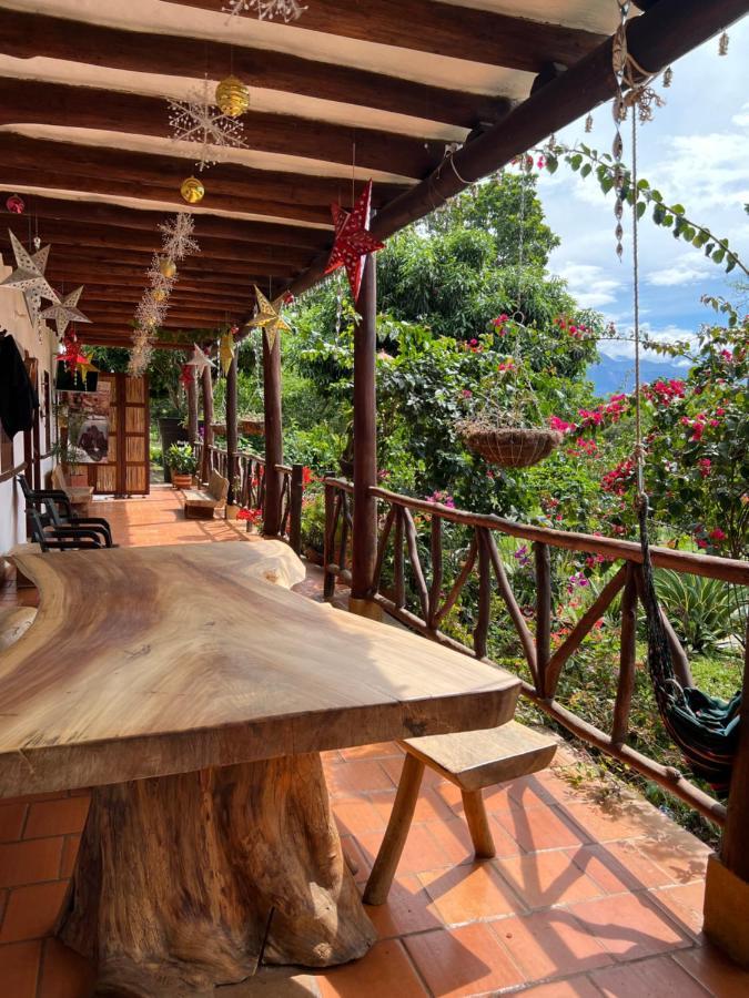 Hostal Villa San Rafael Barichara Kültér fotó