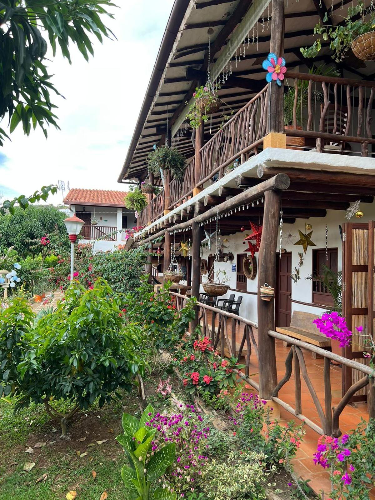 Hostal Villa San Rafael Barichara Kültér fotó