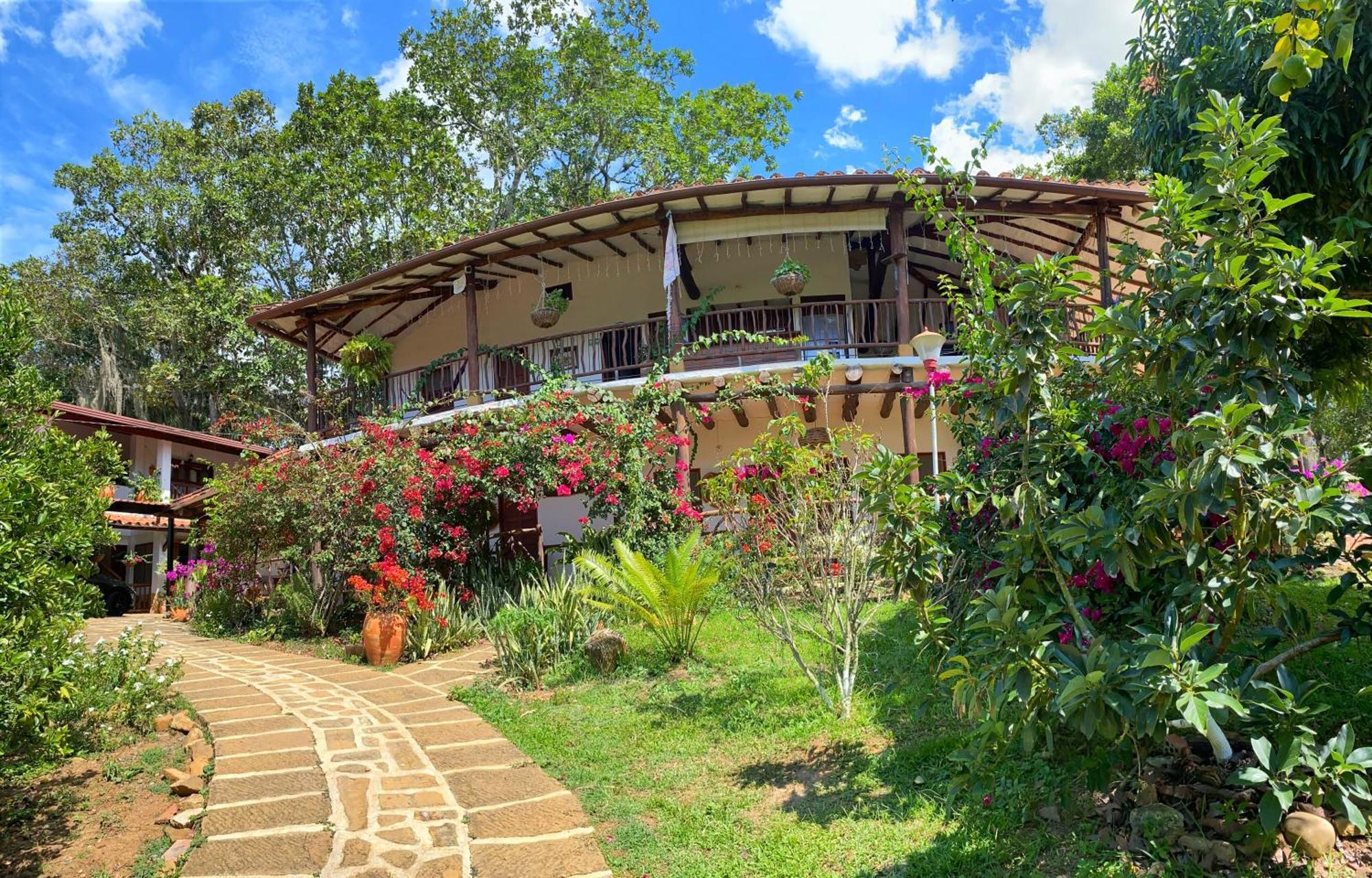 Hostal Villa San Rafael Barichara Kültér fotó