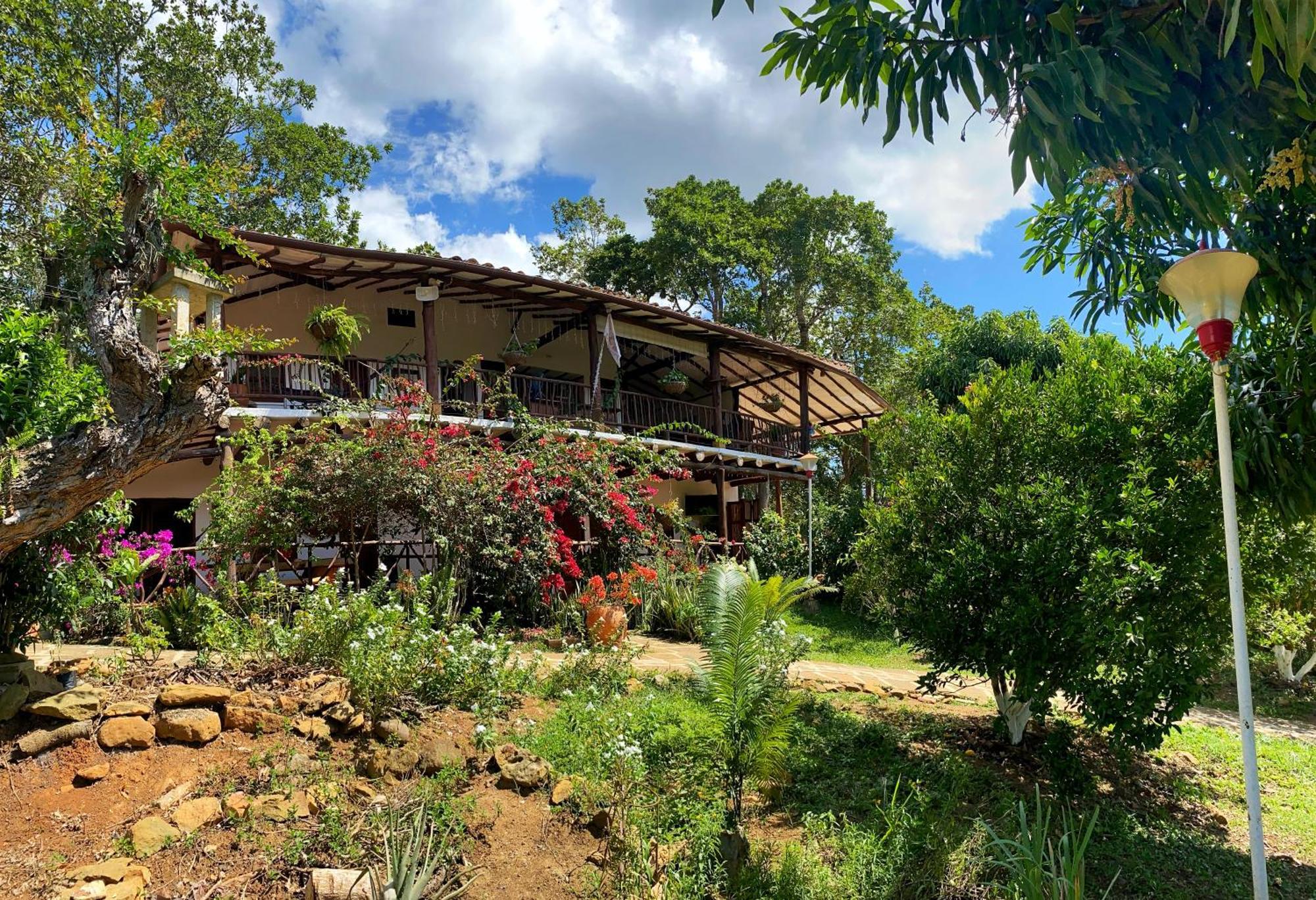 Hostal Villa San Rafael Barichara Kültér fotó