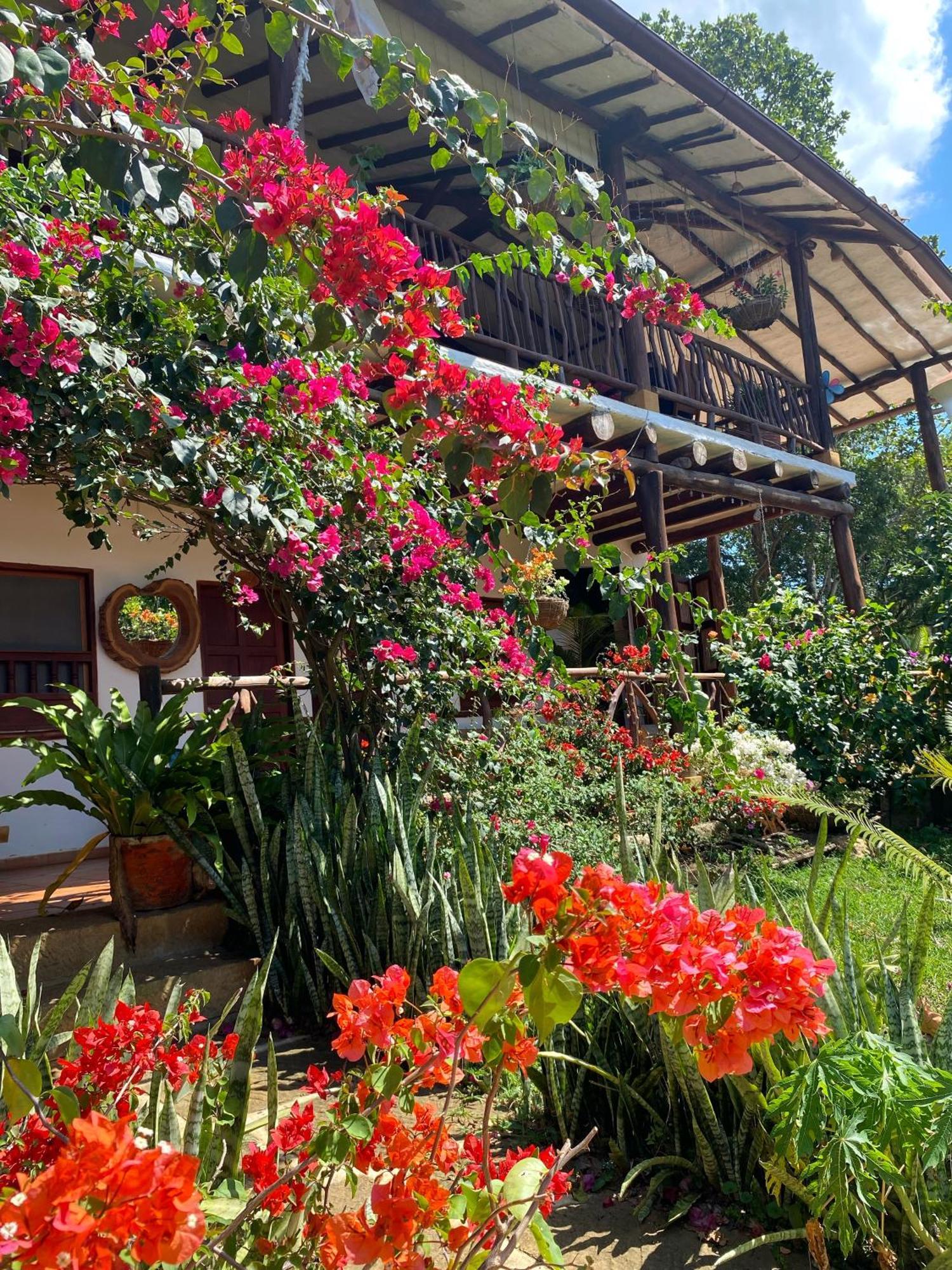 Hostal Villa San Rafael Barichara Kültér fotó