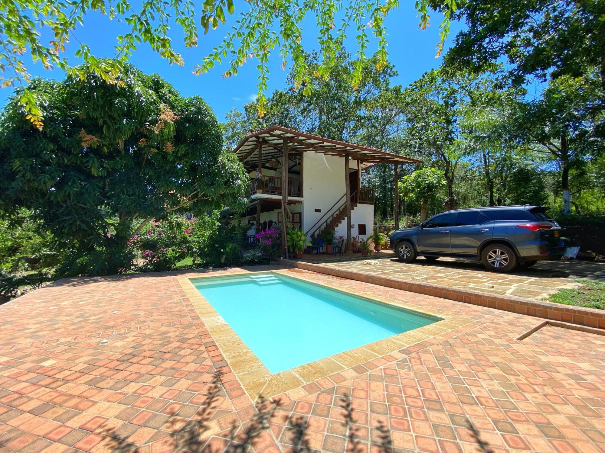 Hostal Villa San Rafael Barichara Kültér fotó